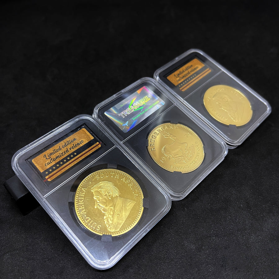 1967 South African Krugerrand Replica Commemorative Coin – Limited Edition