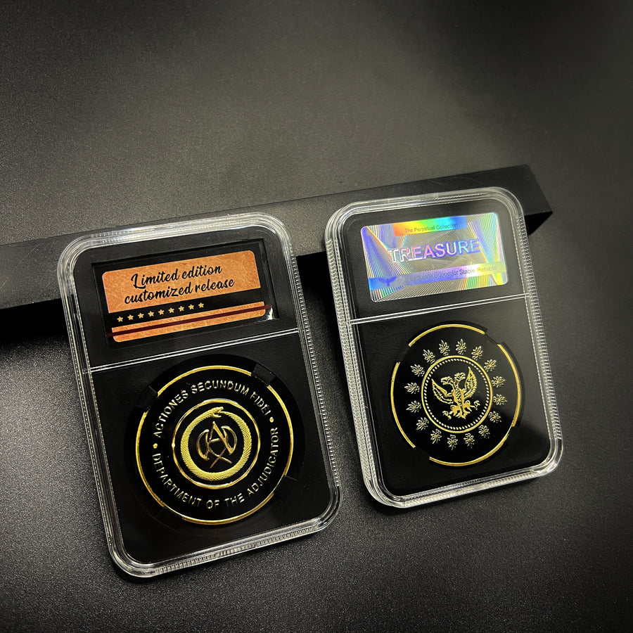 Continental Assassin Underworld Tribute Commemorative Coin - Novelty Cinematic Collectible