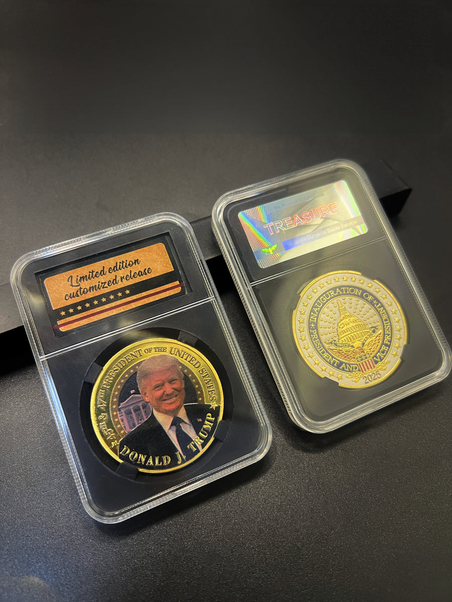 2025 Presidential Inaugural Tribute Commemorative Coin - Slabbed Collector Edition