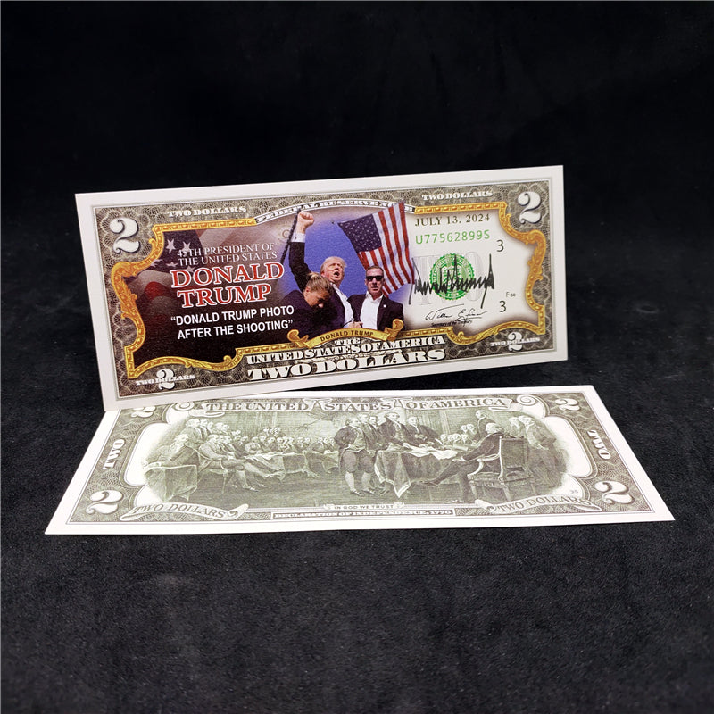 Historic 2024 Presidential Campaign Commemorative Novelty Art Note (Non-Circulating)