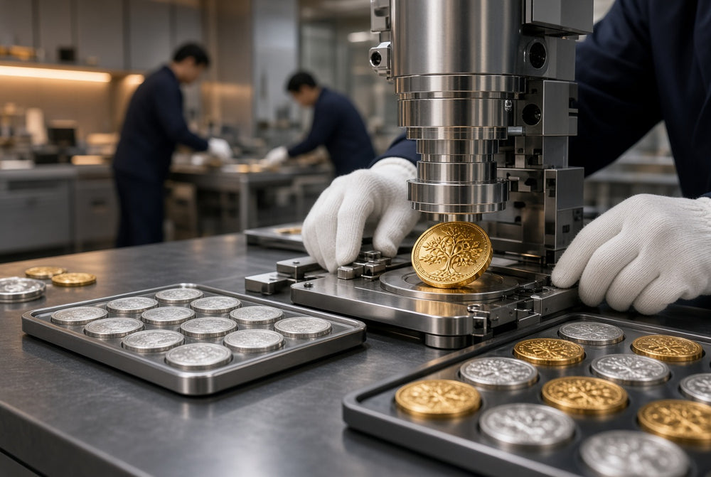Custom coins and novelty notes